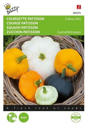 Squash Patisson Coulor Mix